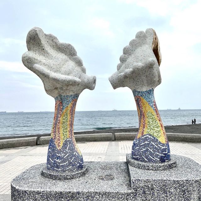 旗津海岸公園-無敵海景、勁多打咭，仲可以踏單車
