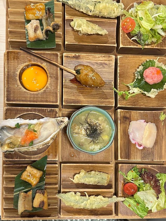 任食牡蠣🦪刺身x燒物x串燒