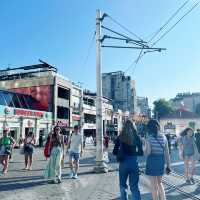 Taksim square beside shopping.. 