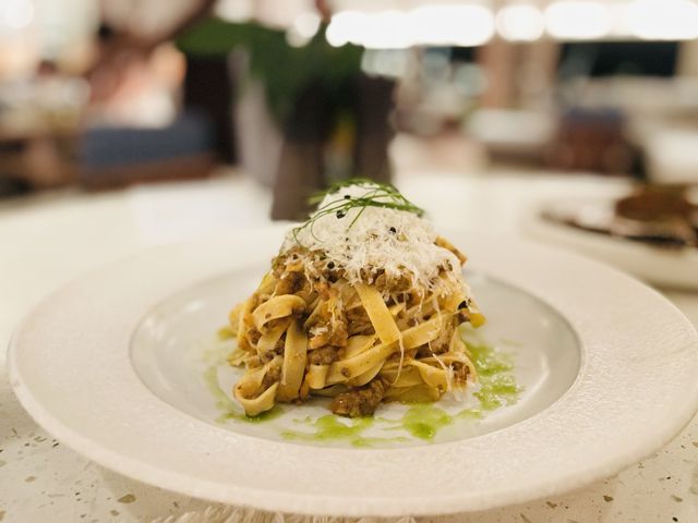 モルディブのオールデイダイニングで🍽