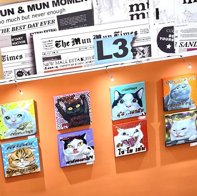 Cats&toys ศิลปะขึ้นห้าง