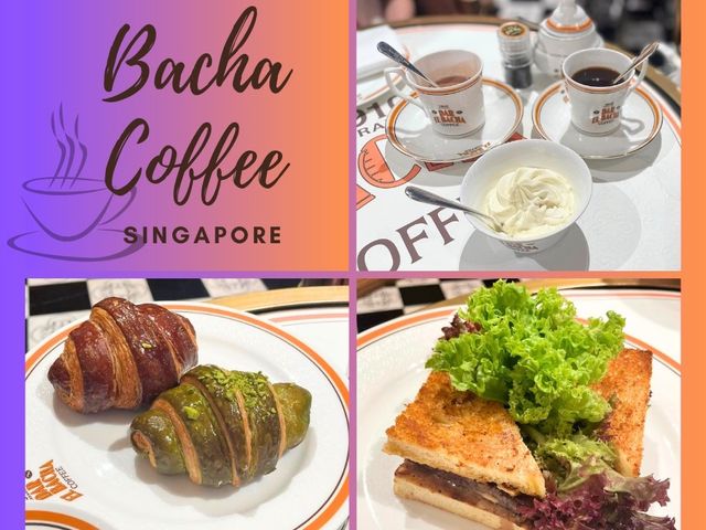 Amazing coffee treat at Bacha ☕️