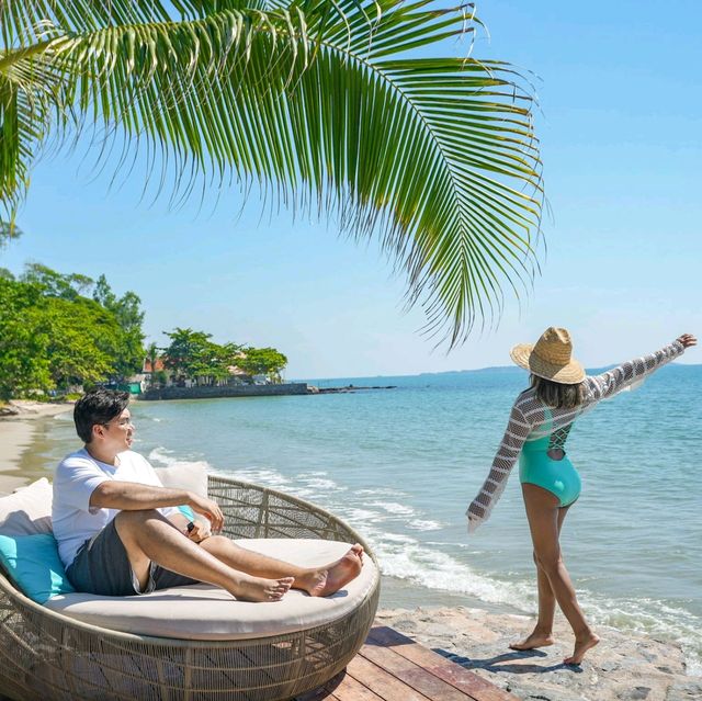 นอนติดหาด🌊ระยองน้ำใสหาดสวย🤍mercure​ rayong​