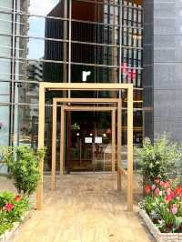 【福岡カフェ】吹き抜けの天井が開放的な病院内にある素敵カフェ