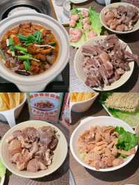 「毛記海南東山羊x靚靚」，主打新鮮不隔夜即切羊肉，重點係用炭爐火鍋，羊肉湯底更熬足6個鐘，夠晒暖笠笠🔥🔥