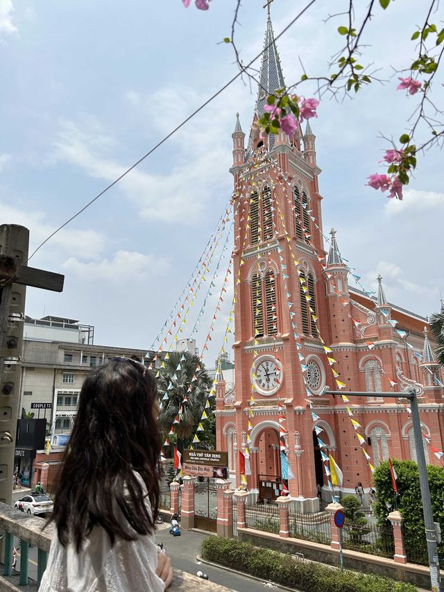 Café Overlooking Tan Dinh Church, Saigon🇻🇳