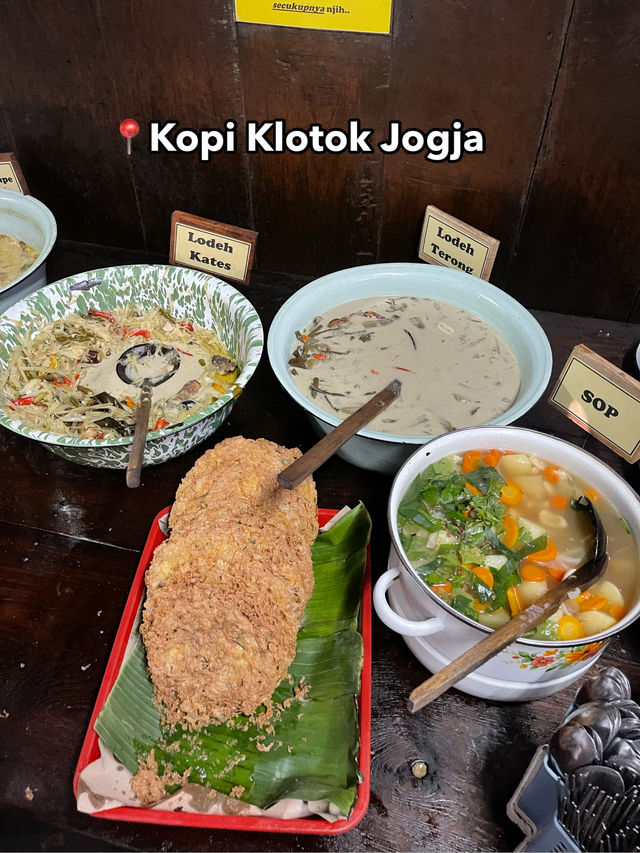 Kopi Klotok, 4.5 rate with 34k reviews 