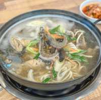 의왕 왕송호수맛집 능이야에서 반계 칼국수