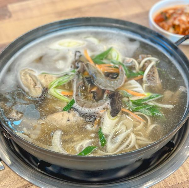 의왕 왕송호수맛집 능이야에서 반계 칼국수