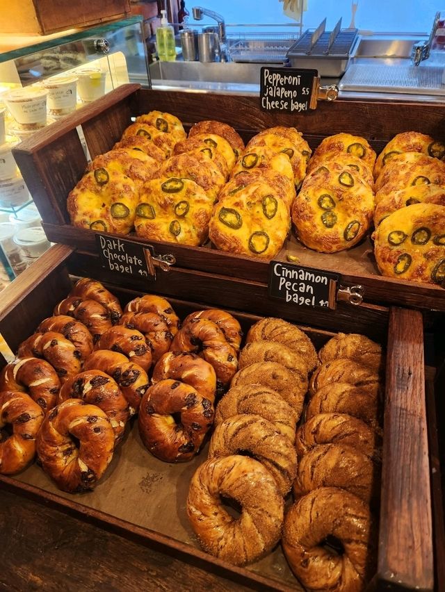 🥯압구정 핫플레이스 "런던베이글뮤지엄 도산점"🥯