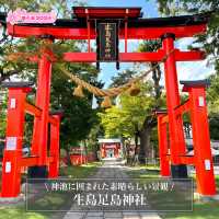 【生島足島神社/長野県】神池に囲まれた素晴らしい景観