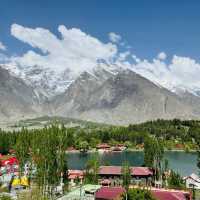 Reflections of Serenity: Lower Kachura Lake's Tranquil Charm
