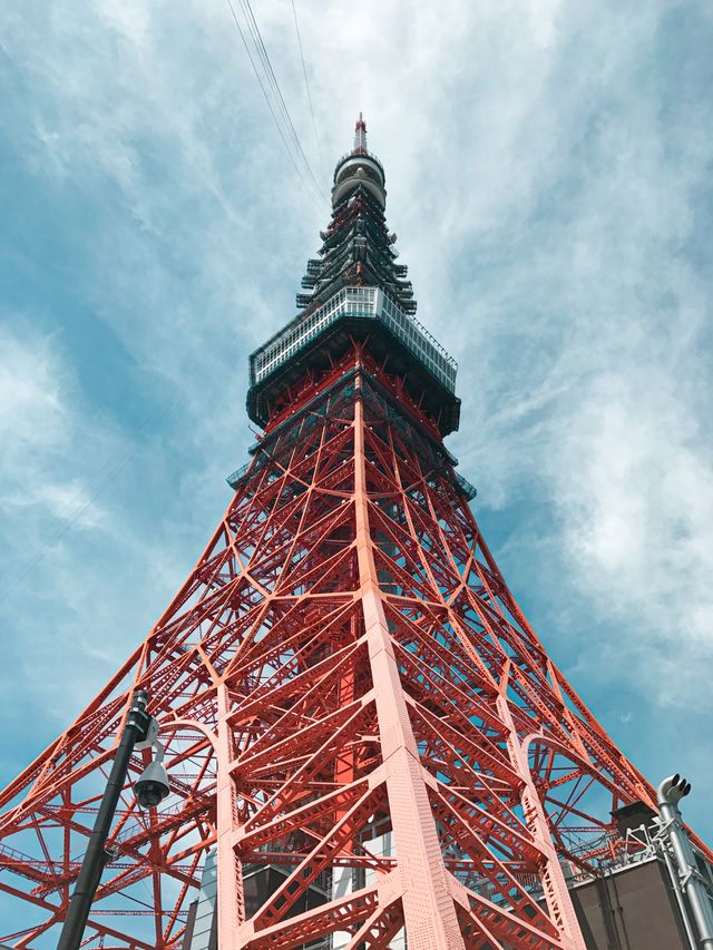 We Went to the Observatory Deck of Tokyo Tower, Japan 🇯🇵