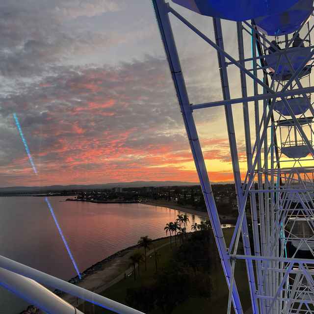 Winter sunsets and Ferris wheels