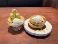 【福岡カフェ】北海道小麦にこだわったふわふわパンケーキ