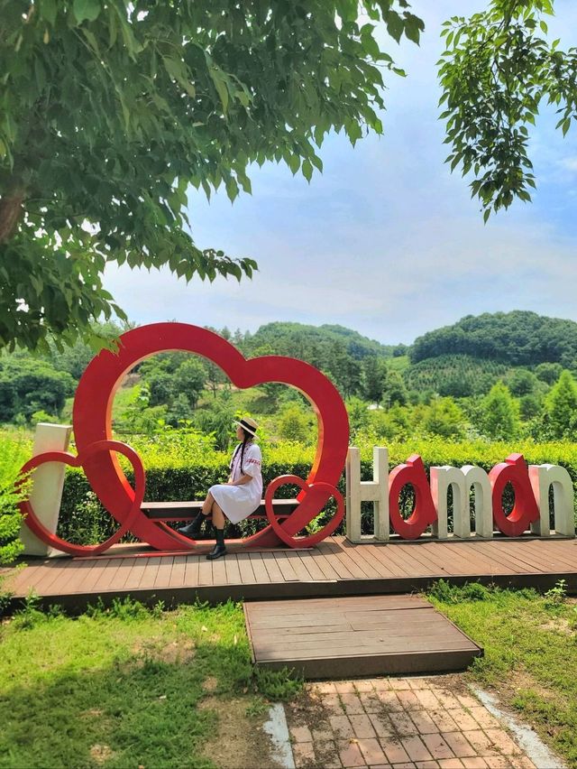 뜨겁지만 초록풍경에 힐링되는 악양생태공원💚