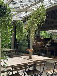 Little tree garden cafe 🌳🧺🪑🚪🪴