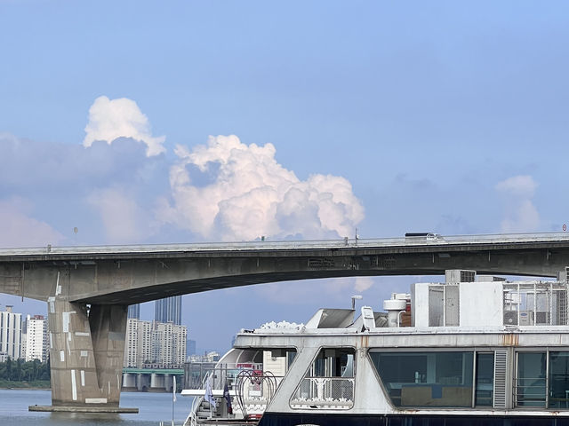 한강유람선 일몰 🌇⛴️🛥️크루즈로 서울여행해보세요^^