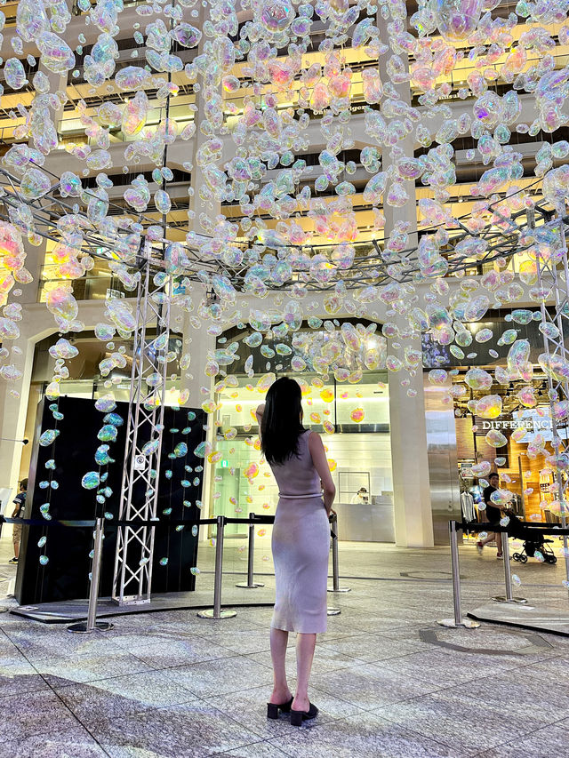 〜東京都〜東京駅すぐ！巨大なバルーンの天の川✨