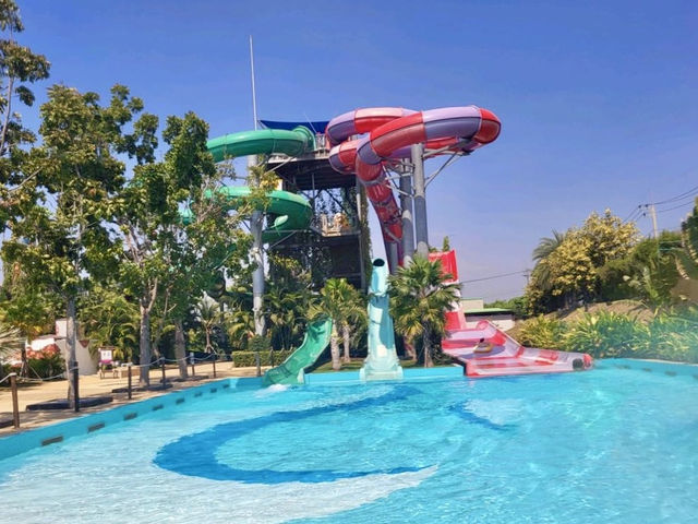 芭堤雅最大的羅摩衍那水上樂園🇹🇭