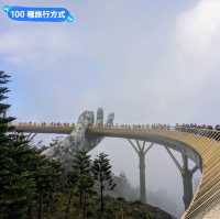 越南峴港-巨大的佛手金橋！巴拿山太陽世界主題樂園