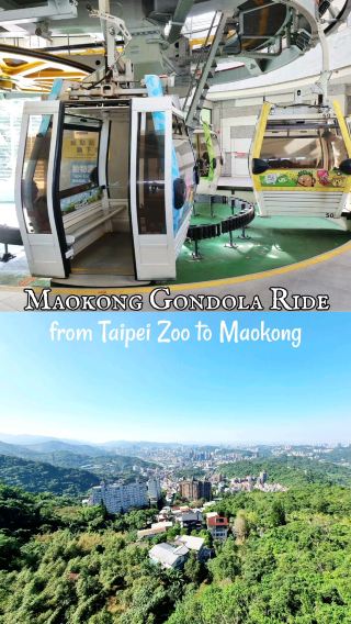 🚡 Maokong Gondola Ride from Taipei Zoo to Maokong