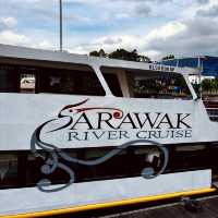 "Scenic Sarawak River Cruise: Explore Kuching's Waterfront and Historic Landmarks"