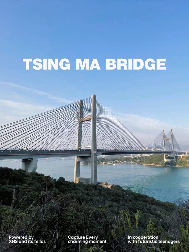  【現代建築】香港的大橋代表作 青馬大橋