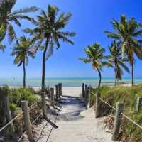 Unwinding at Smathers Beach, Key West