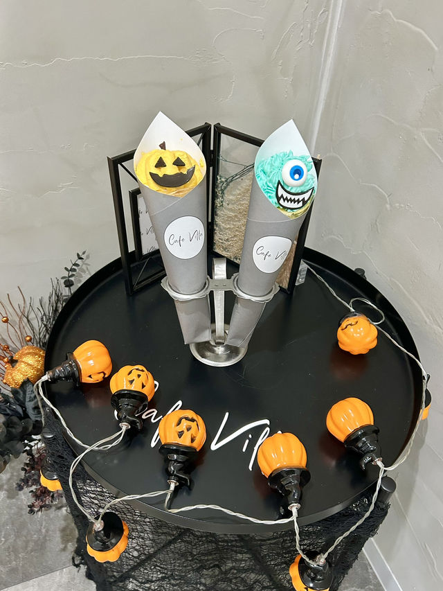 【北九州カフェ】ハロウィン仕様のクレープ屋さん🎃
