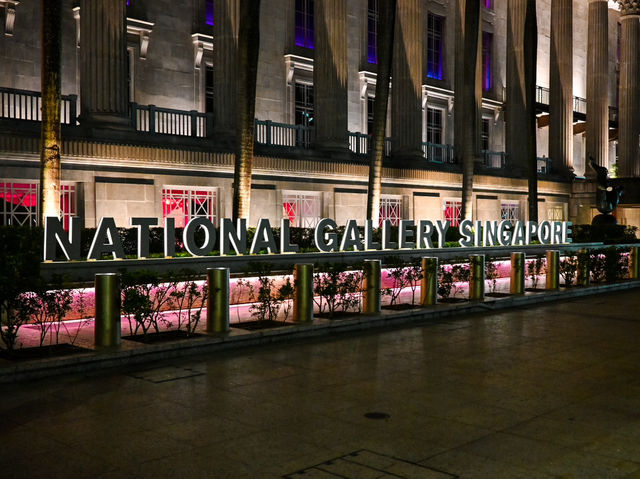 Architectural Elegance at the National Gallery Singapore 🇸🇬 