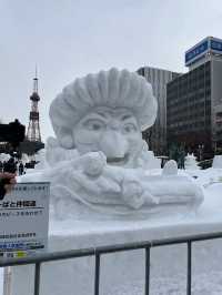 🧦🌨️일본 홋카이도 삿포로 오도리 공원