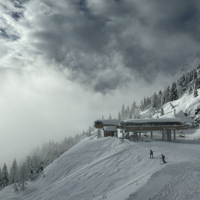 Starting the ski season in Chamonix, France!