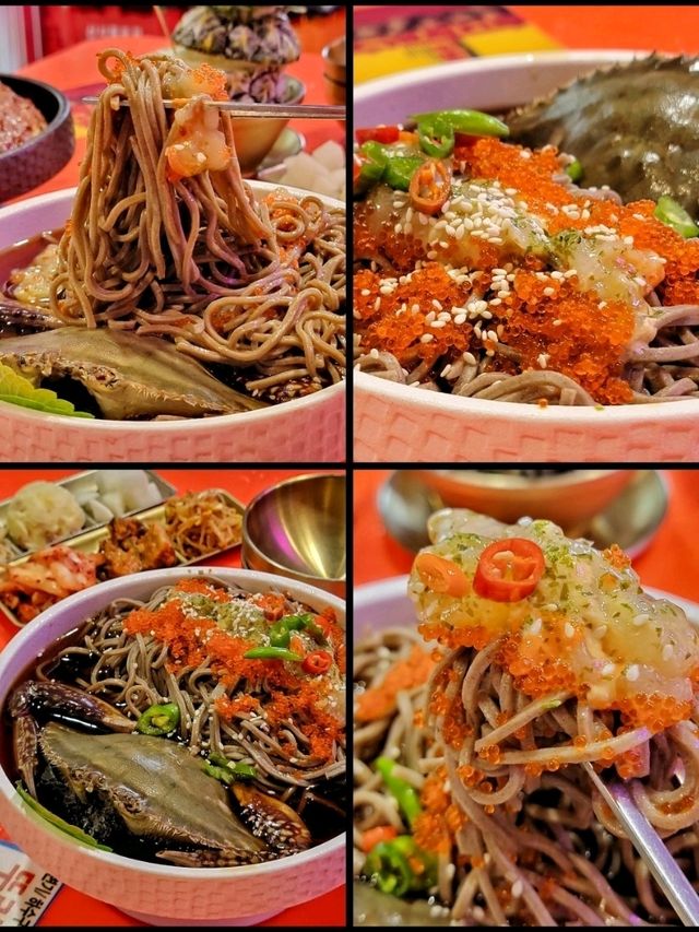大角咀韓式大排檔食鮮味醬油蟹拌麵