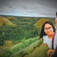 CHOCOLATE HILLS IN BOHOL, PHILIPPINES 