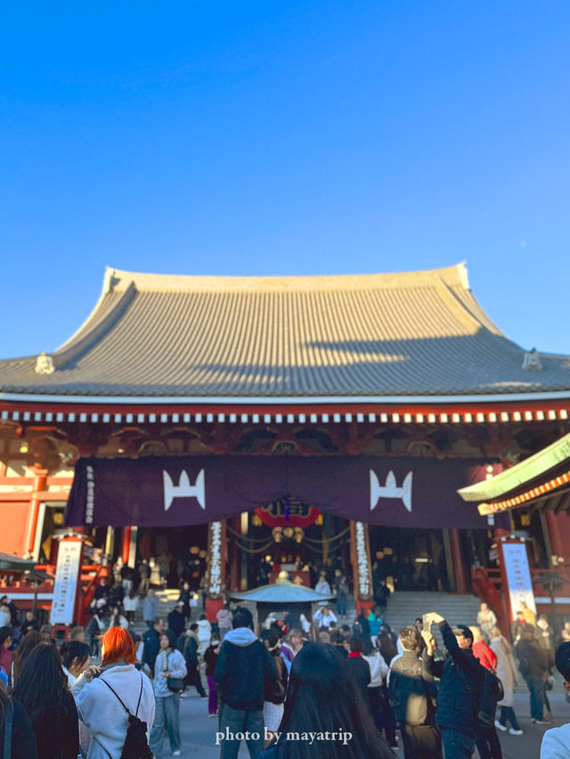 東京の観光地名所の浅草寺【東京/浅草】