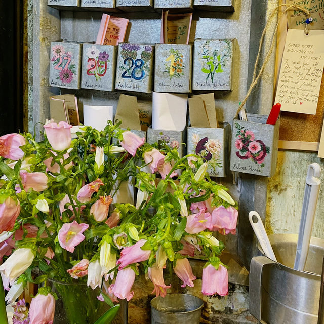 Hidden Blossoms at Wallflowers Cafe