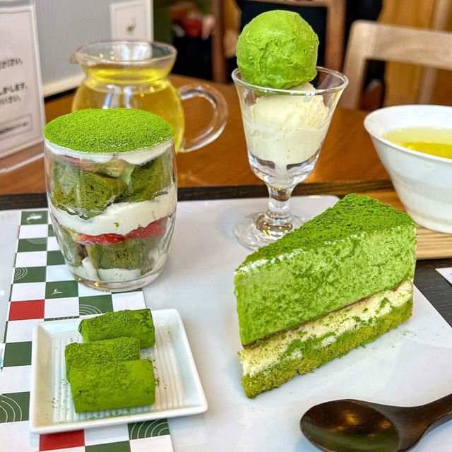 Matcha Lover’s Paradise at Omotesandō Chachanoma💚