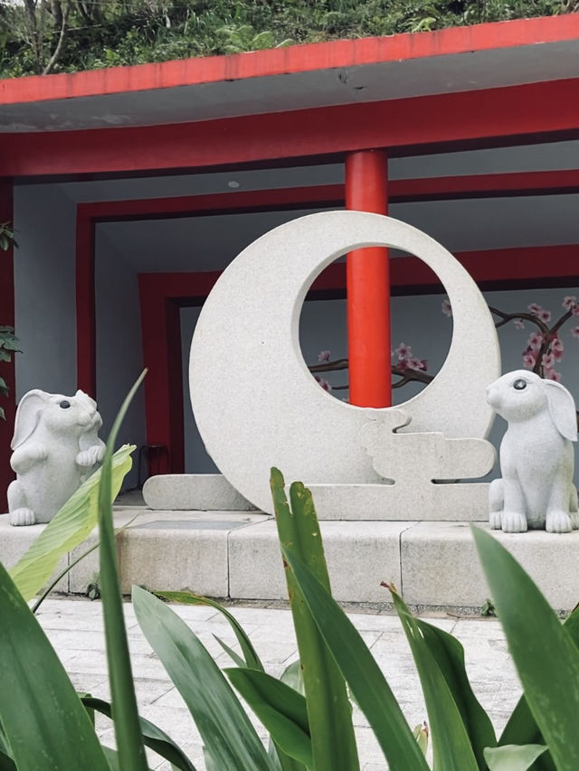 台北｜貓纜指南宮站，敲響祈福鐘