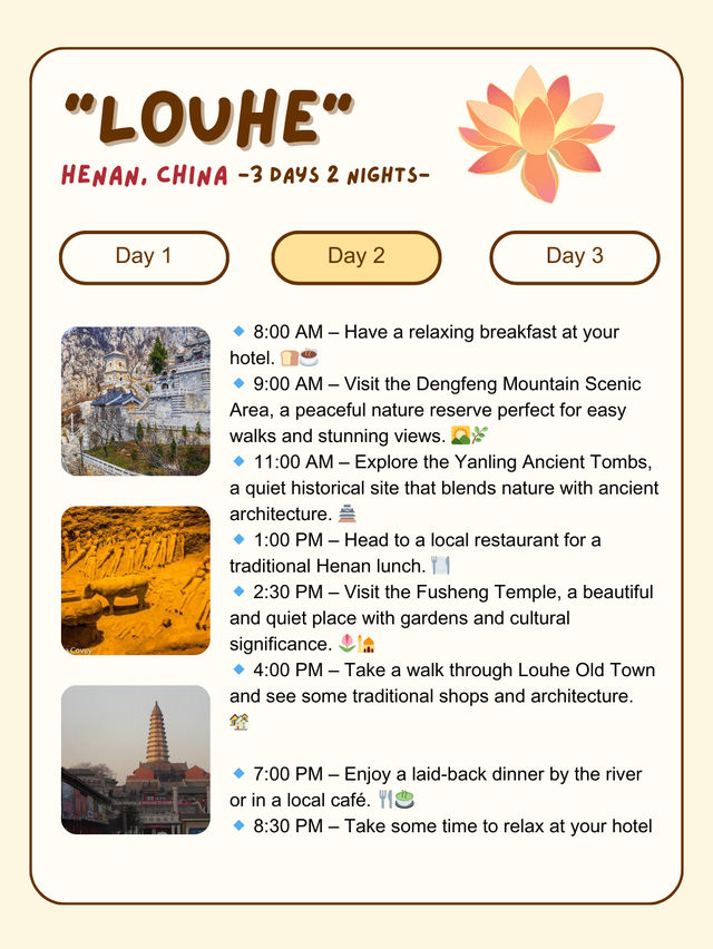 Louhe, China 3-Day itinerary