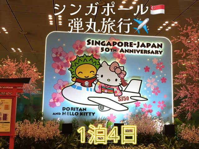 シンガポール1泊4日🌟弾丸旅行