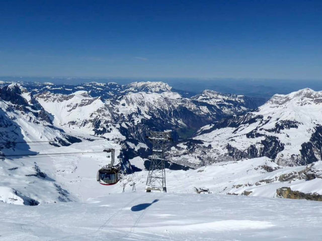 ski trip to Mount Titlis in Engelberg