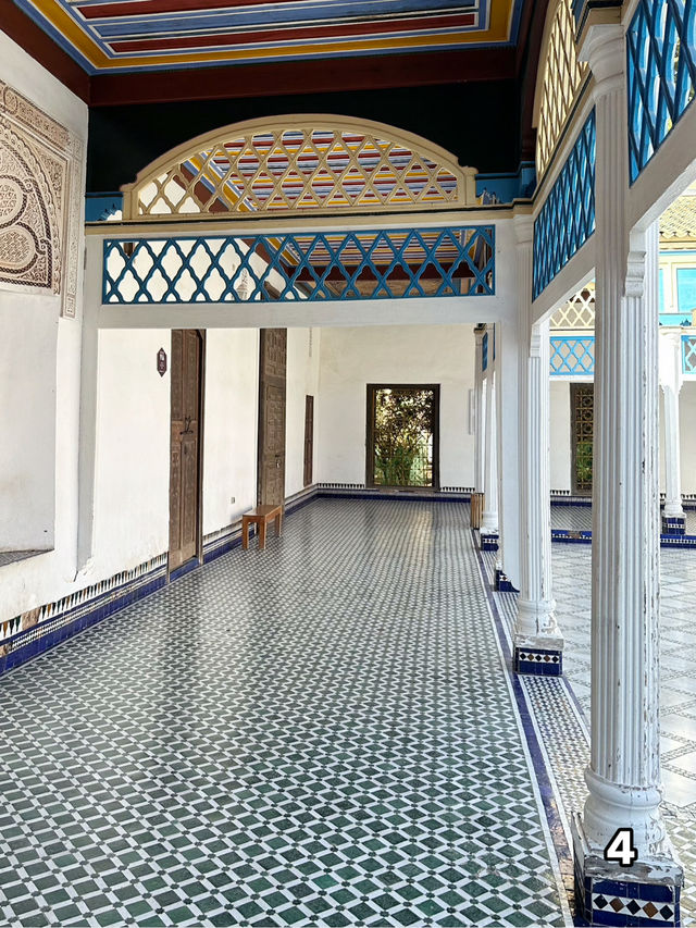 🇲🇦マラケシュ　バヒア宮殿