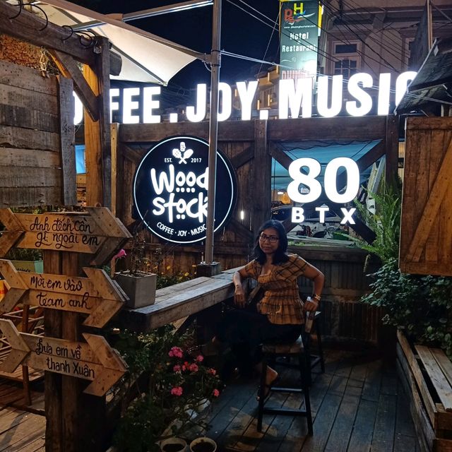Wood Stock Cafe in Da Lat, Vietnam