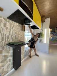 UPSIDE DOWN IN DOCKLANDS MELBOURNE 