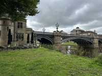 Strolling along the river in York