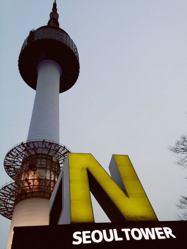 南山塔N Seoul Tower首爾的浪漫之鎖就在這裏🔒✨