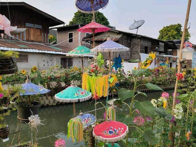 清邁版小樽運河？Mae Kha Canal 老社區改造的水岸市集