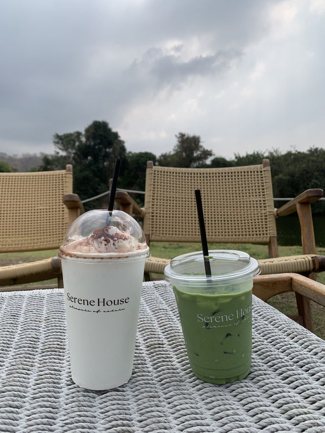 Serene House Cafe ☕️🌿 #คาเฟ่