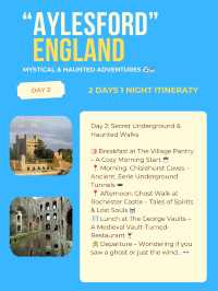 Aylesford 2 days itinerary 